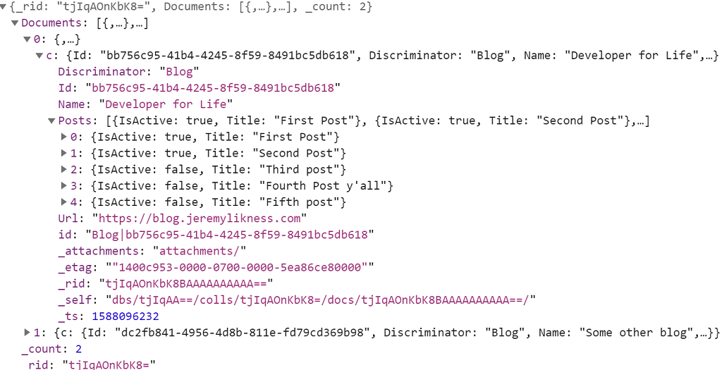 JSON Document